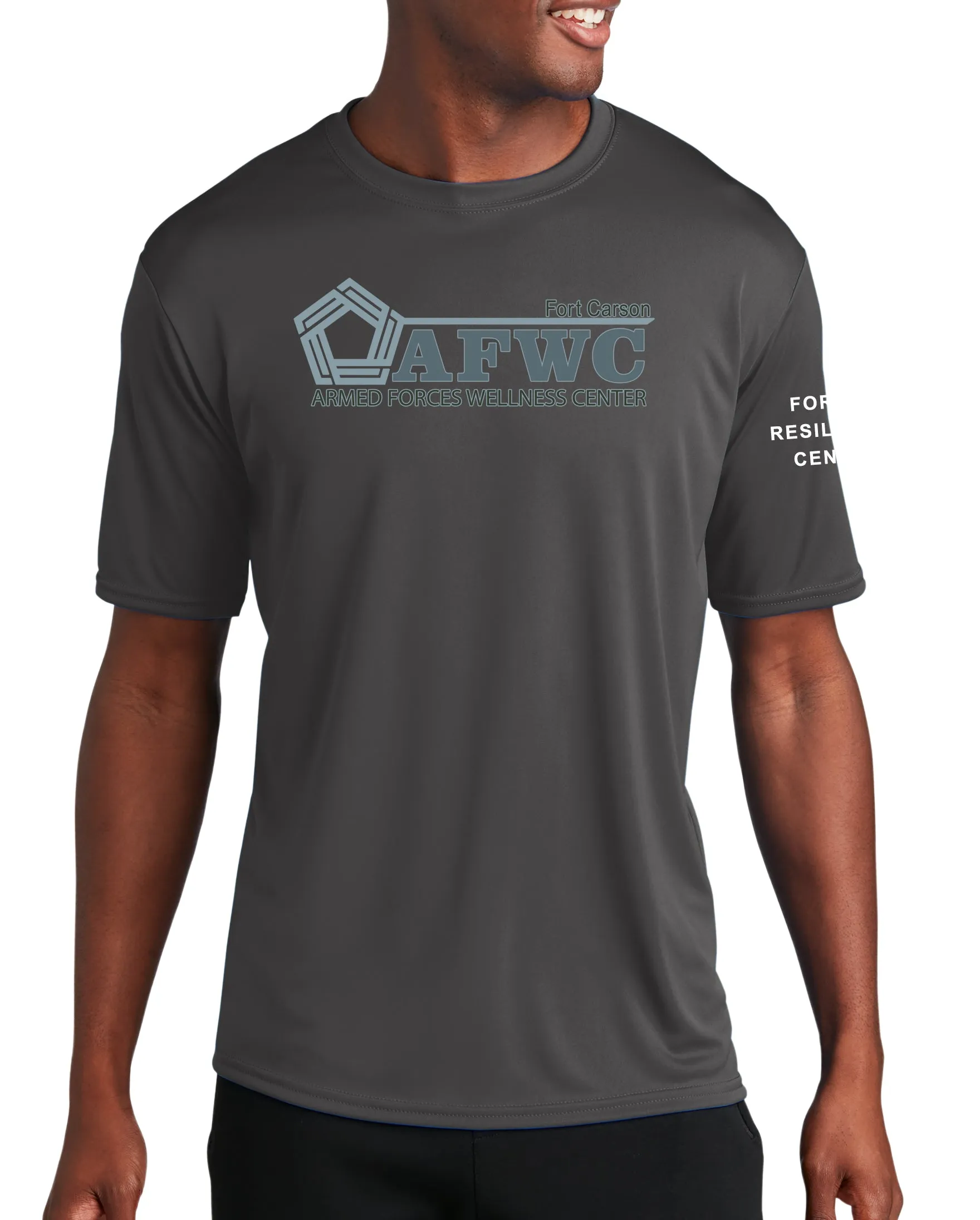 Colors Athletic Performance T-Shirt. (Silky Feel) Plain Back