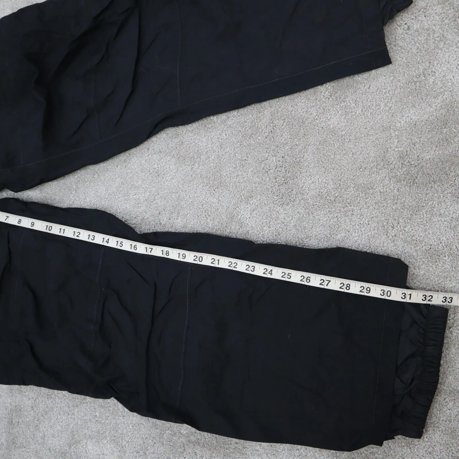 Columbia Pants Men Sz ? Black Omni-Teach Water Proof Cargo Outdoor Lightweight