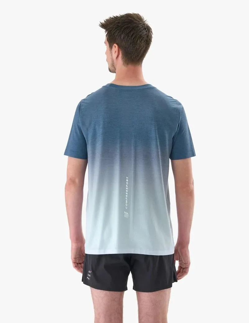 Compressport | Performance SS T-shirt | Poseidon / Ice Flow | Heren