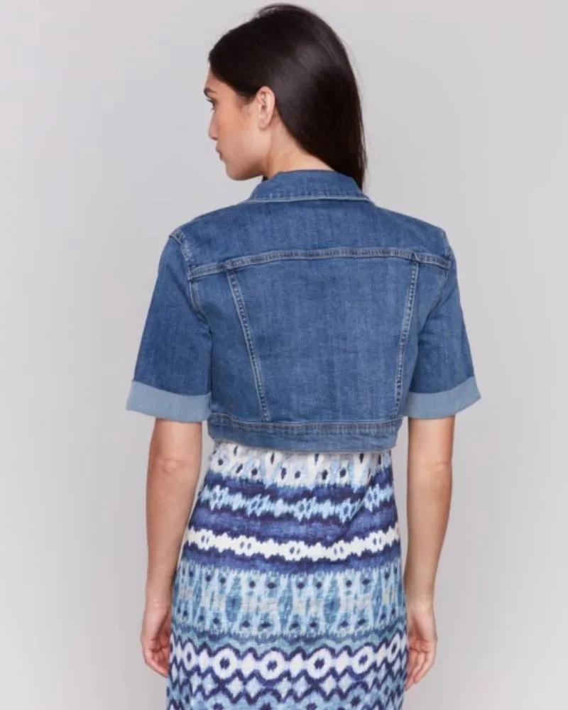 Cropped Denim Jacket