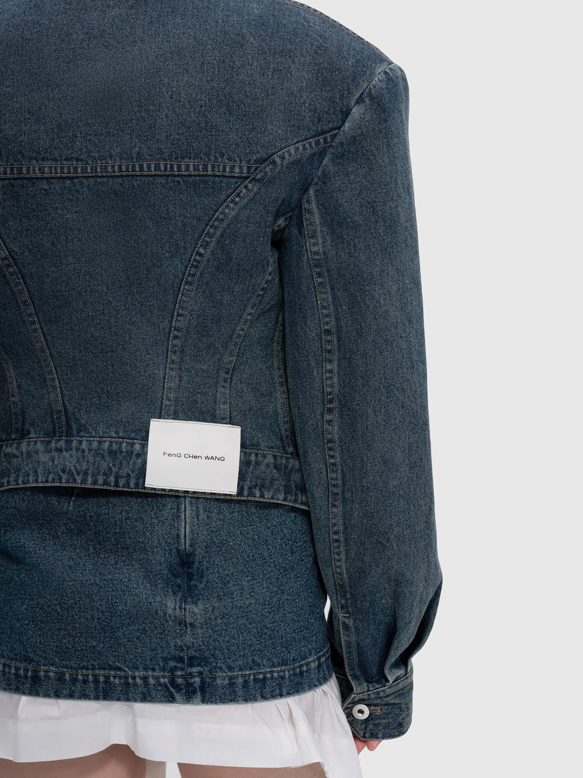 CROPPED WAIST JACKET