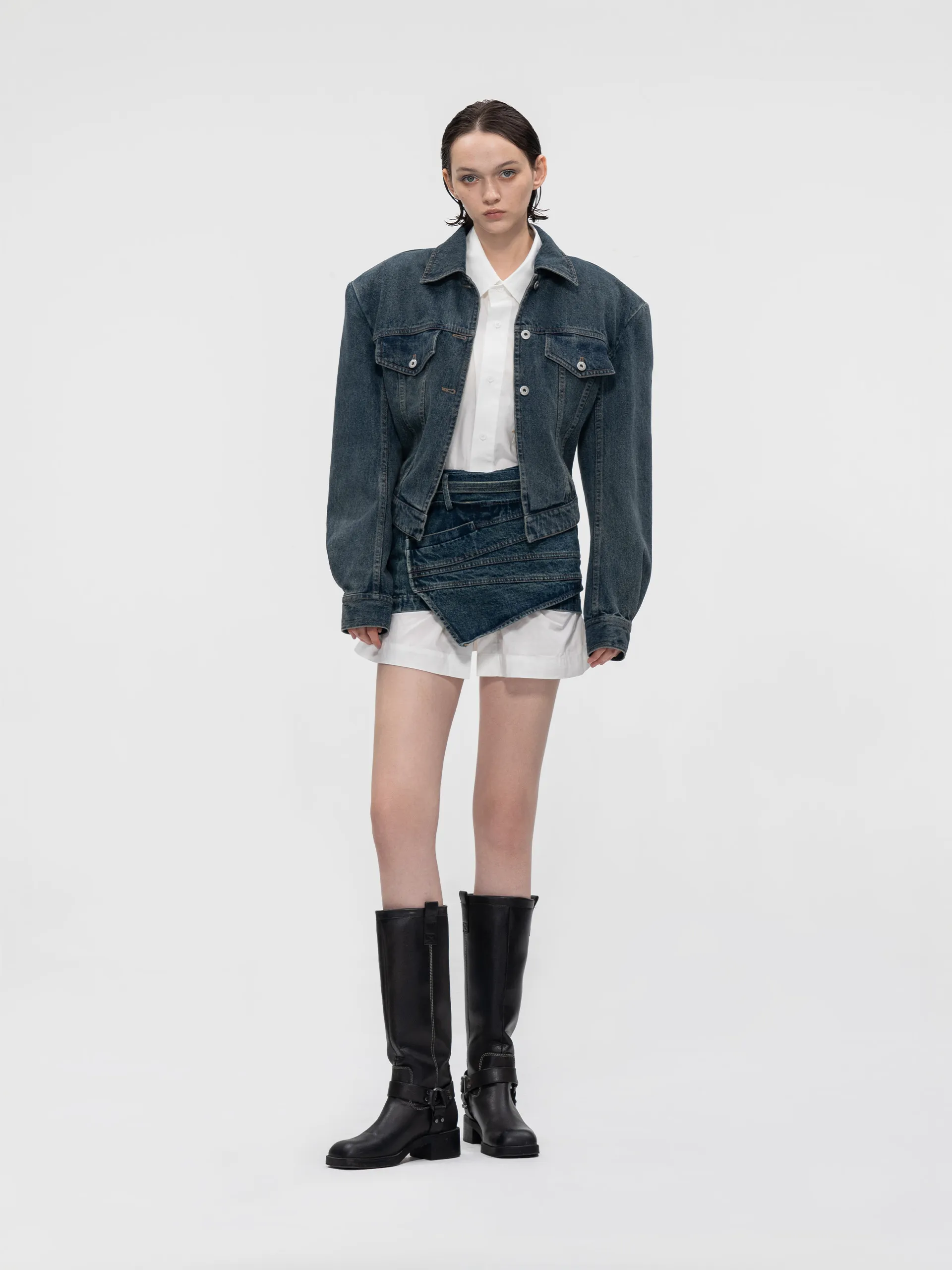 CROPPED WAIST JACKET