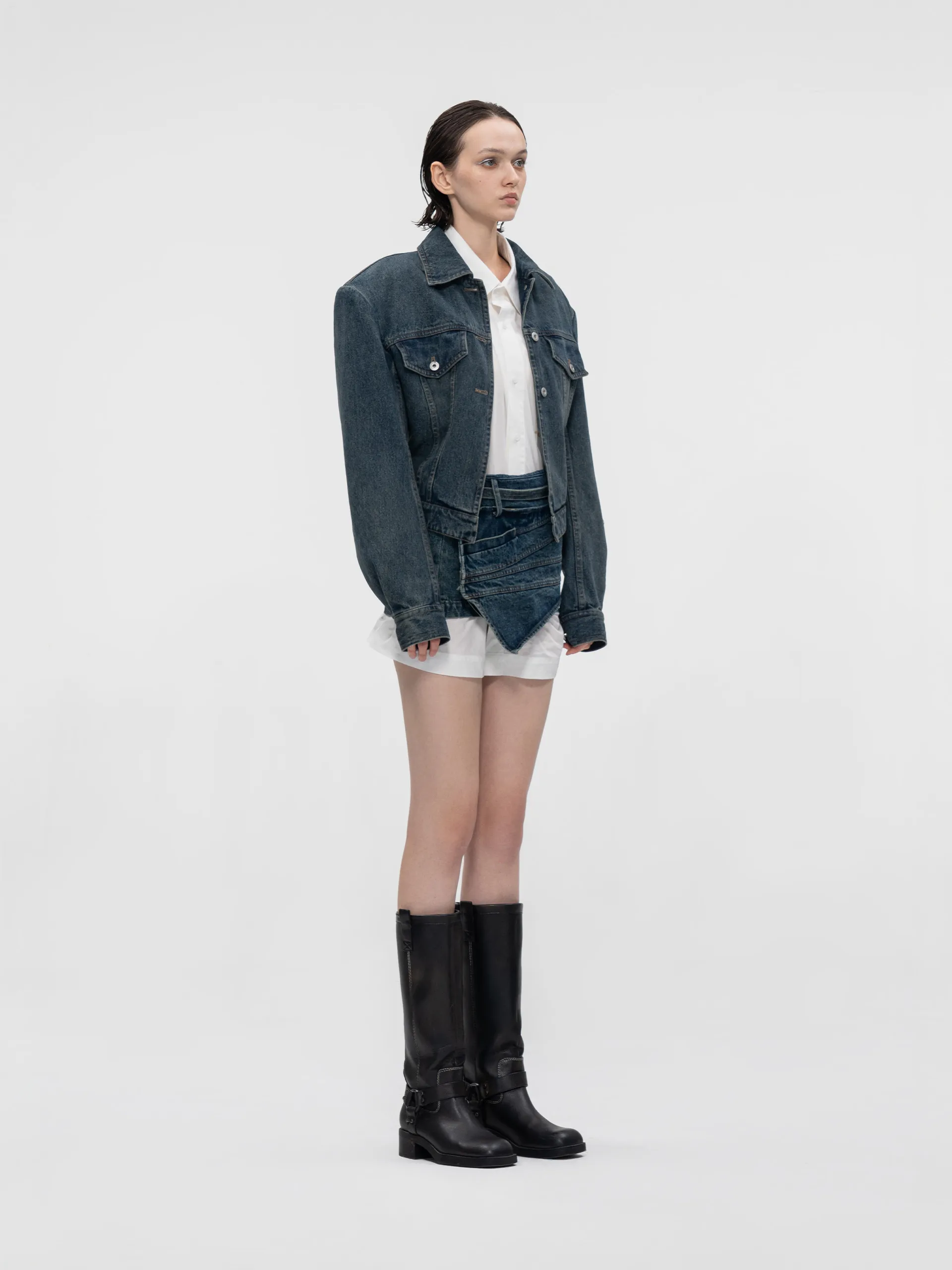 CROPPED WAIST JACKET