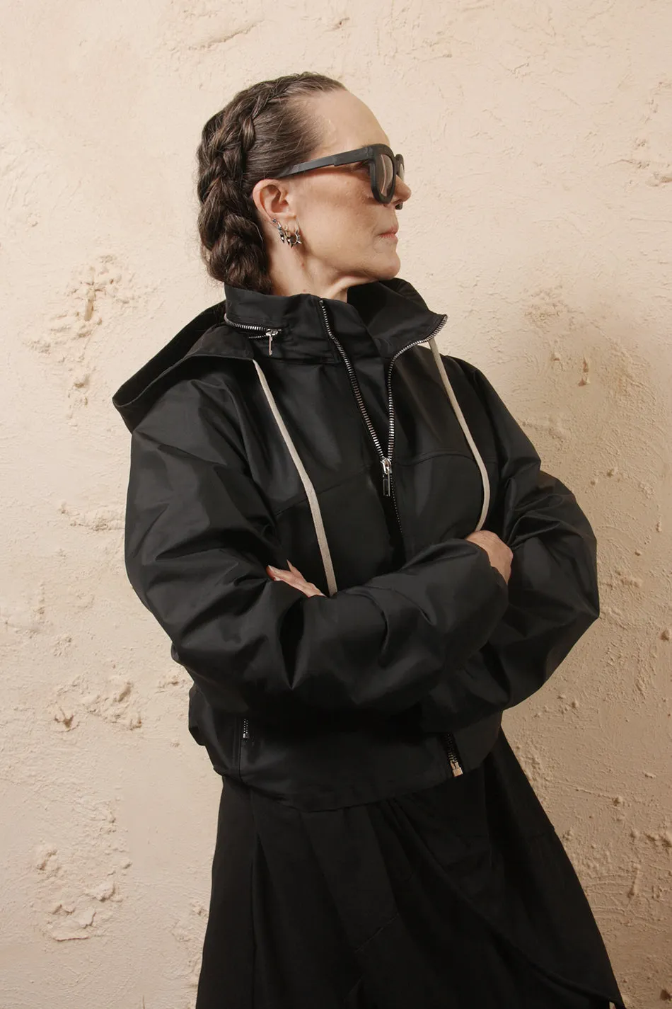 Cropped Windbreaker