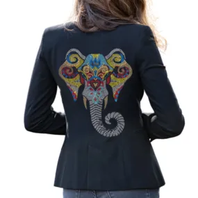 Crystals Elephant Blazer