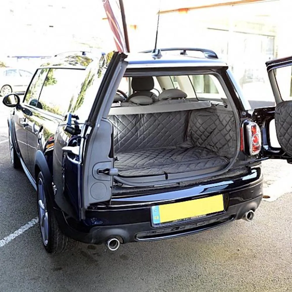 Custom Fit Quilted Cargo Liner for the BMW Mini Clubman Raised Floor version R55 - 2007 to 2014 (273)