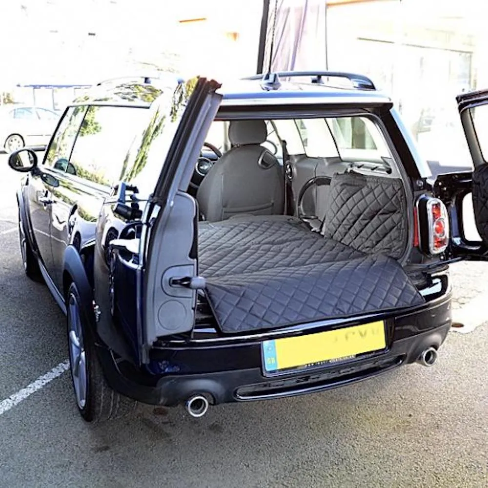 Custom Fit Quilted Cargo Liner for the BMW Mini Clubman Raised Floor version R55 - 2007 to 2014 (273)
