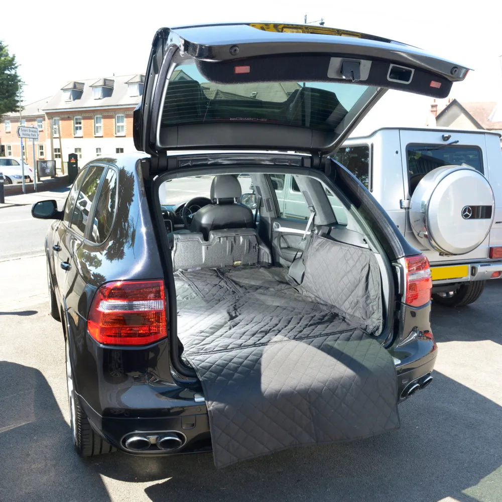Custom Fit Quilted Cargo Liner for the Porsche Cayenne Generation 2 - 2010 to 2018 (631)