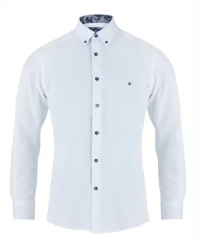 Daniel Grahame Long Sleeve Casual Shirt 01 - White