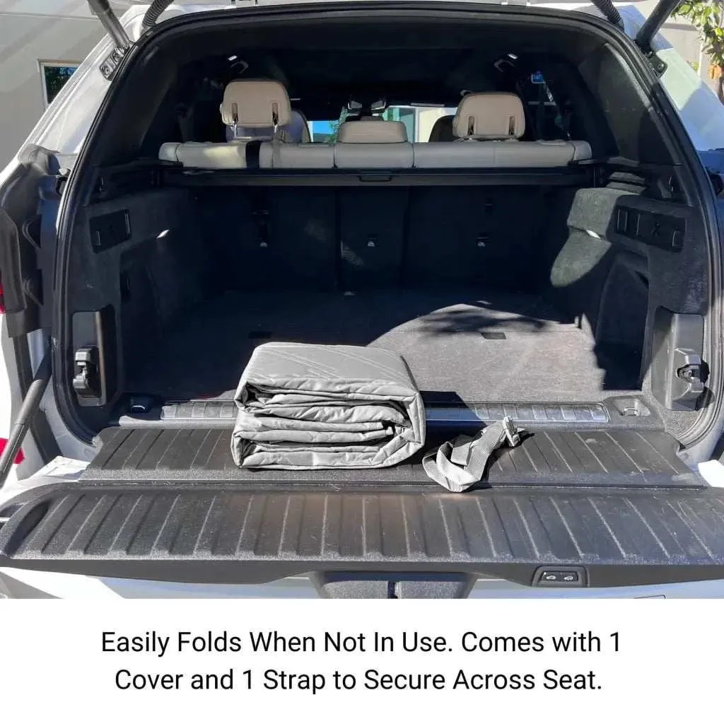 Deluxe Padded Cargo Liner  52"W x 93"L in Grey