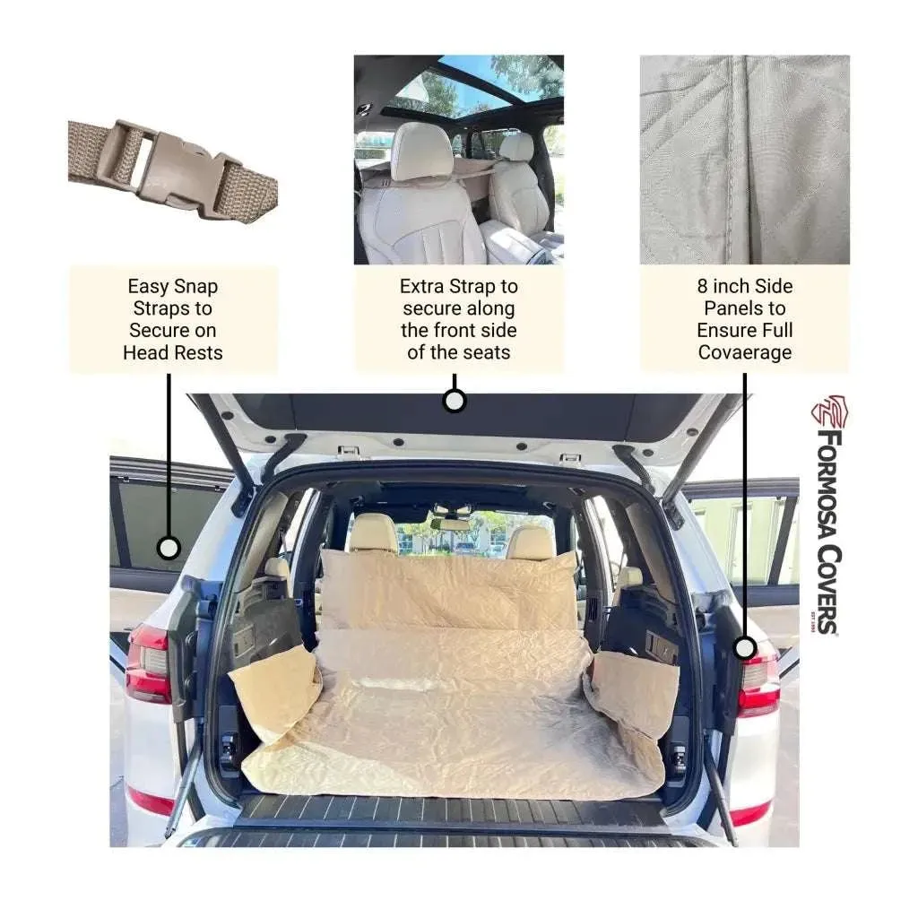 Deluxe Padded Cargo Liner  52"W x 93"L in Taupe