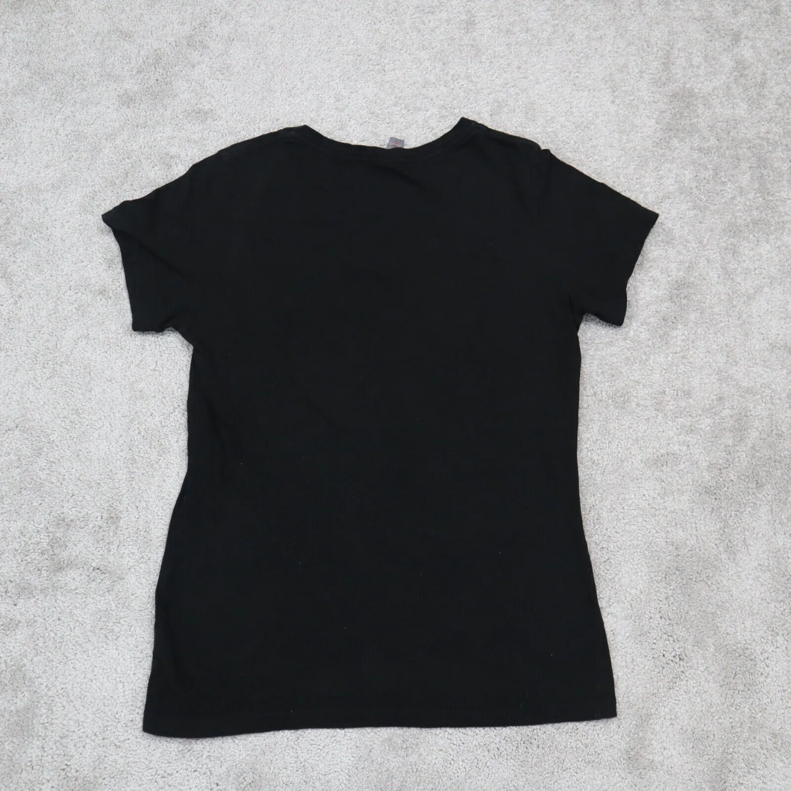 District Made San Antonio Spurs T-Shirt t Youth Girls Small Black Graphic Logo