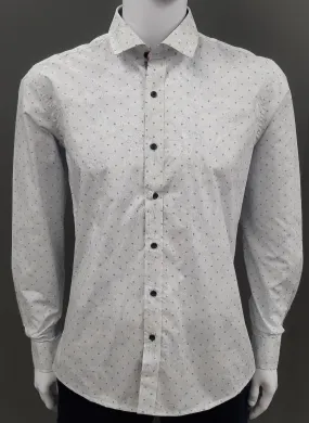 Dontali Long Sleeve Casual Shirt 103 - White