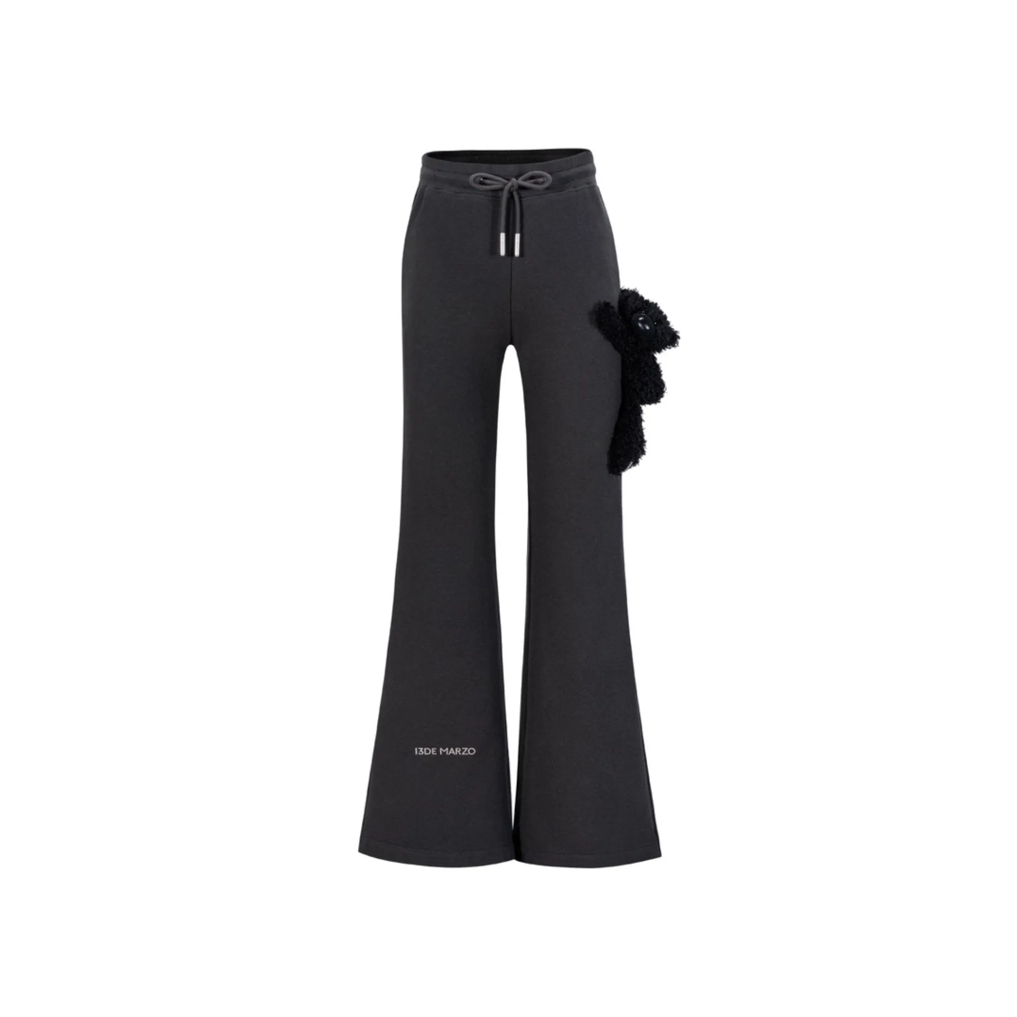 Doozoo Flare Jeans In Black