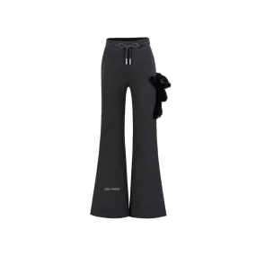 Doozoo Flare Jeans In Black