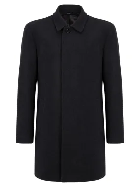 Douglas 90353 09 Charcoal Hemsworth Overcoat