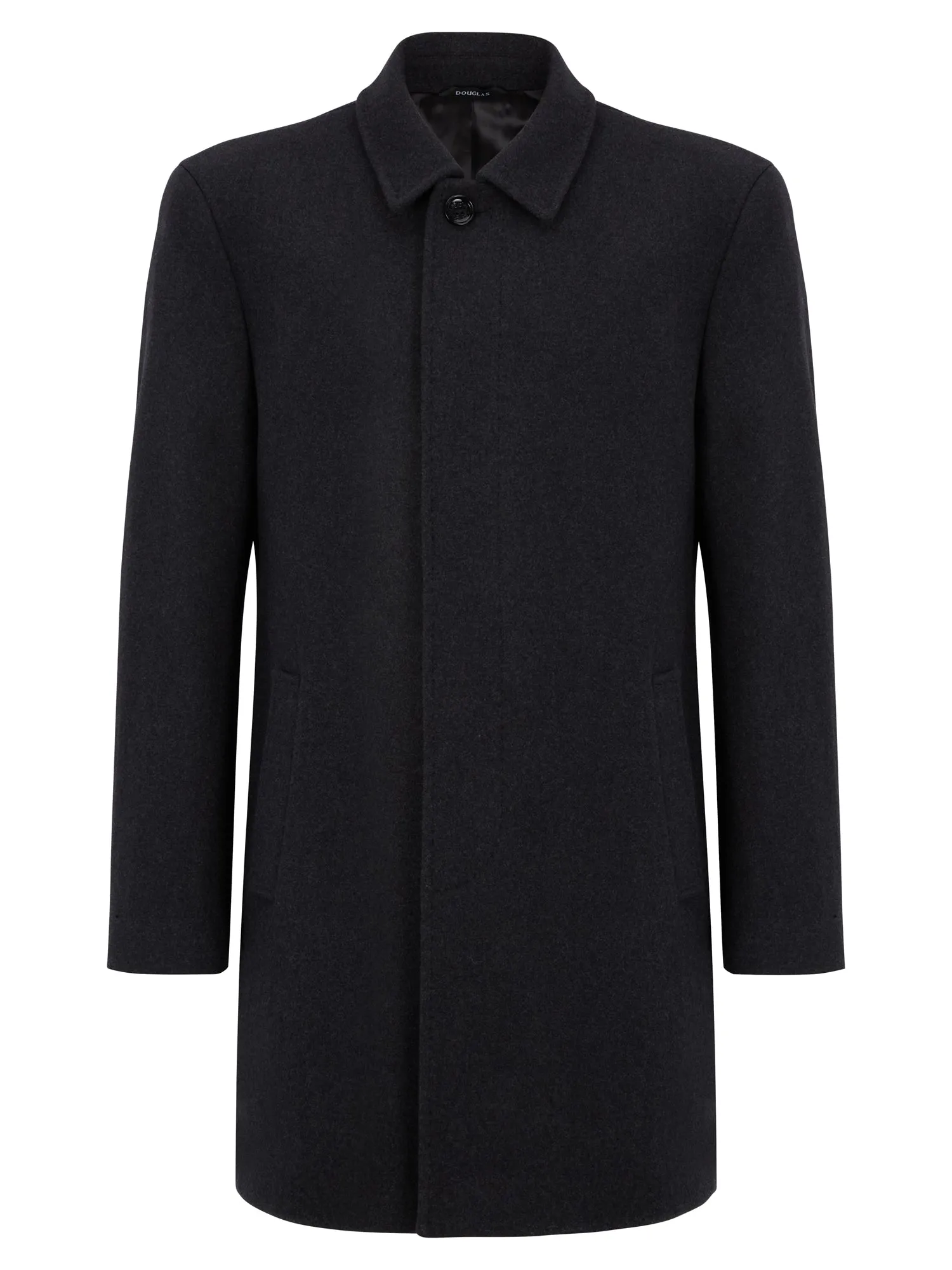 Douglas 90353 09 Charcoal Hemsworth Overcoat