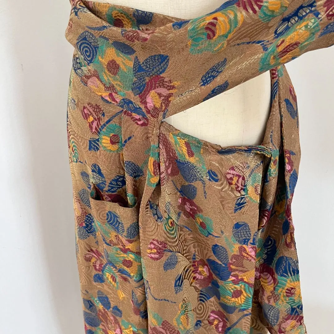 Dries Van Noten Floral print midi skirt
