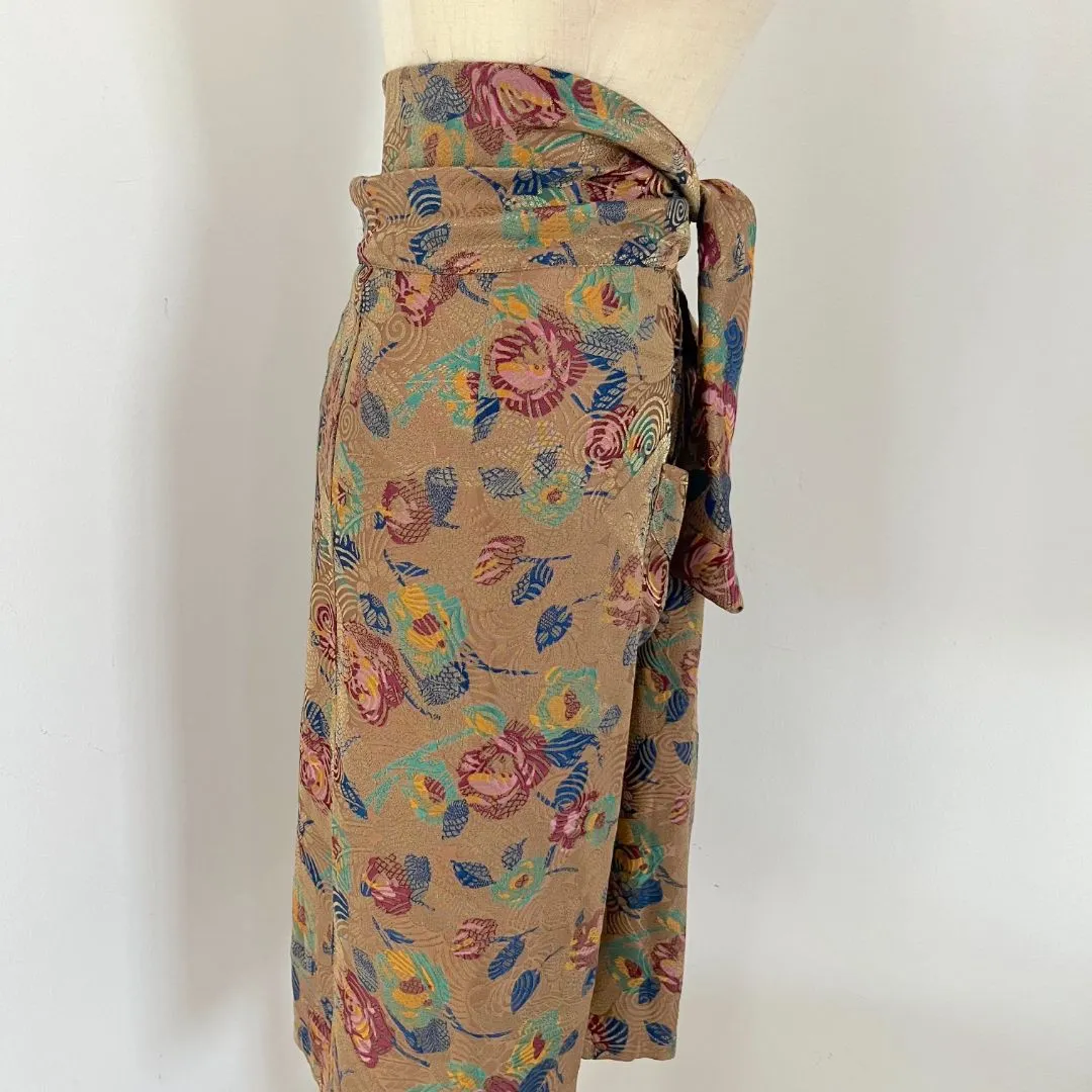 Dries Van Noten Floral print midi skirt