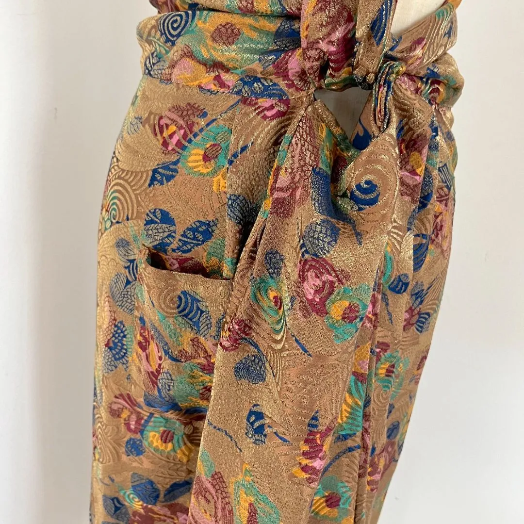 Dries Van Noten Floral print midi skirt