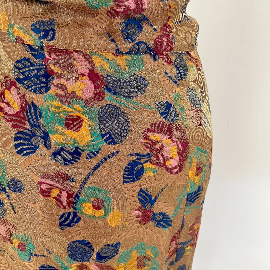 Dries Van Noten Floral print midi skirt