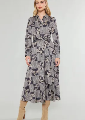Ella Button Up Shirt Dress