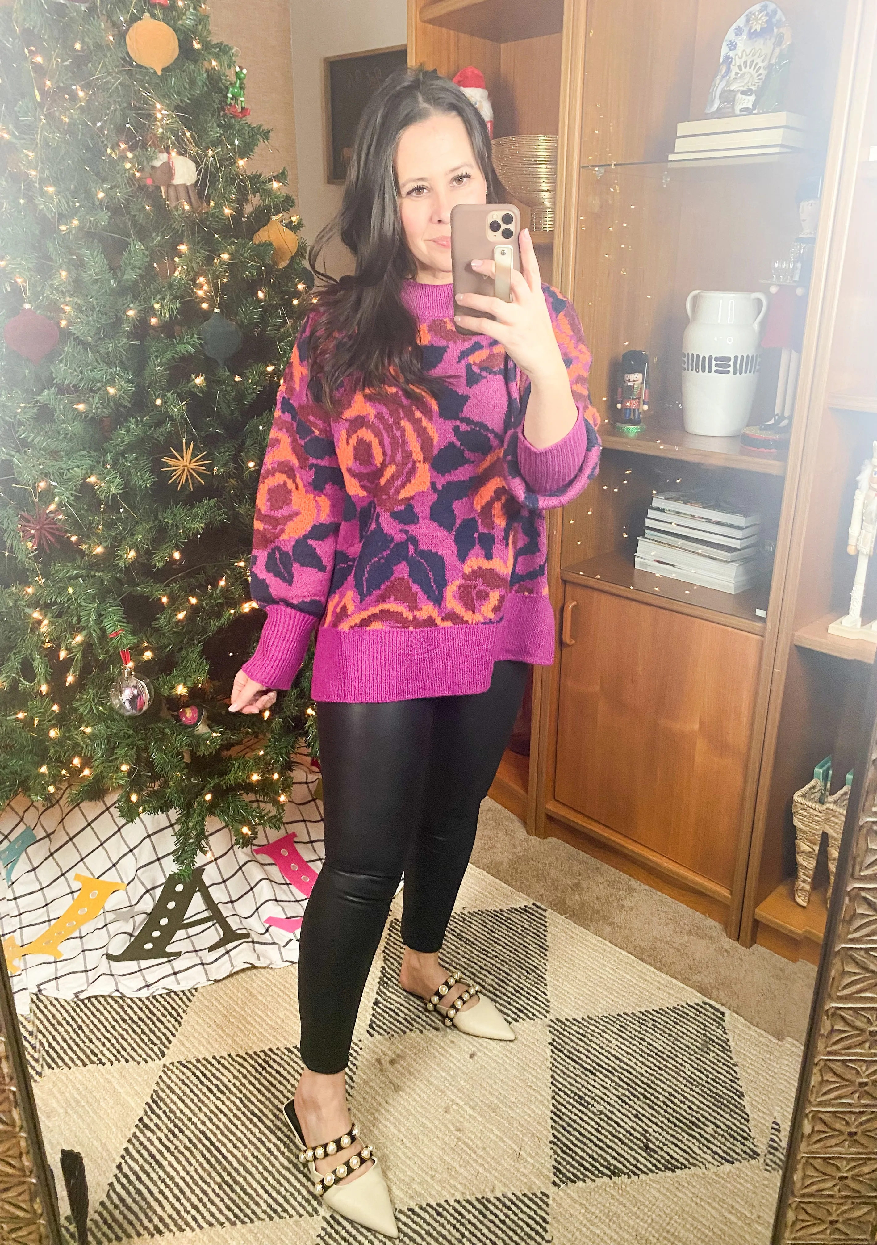 e.Luna Full Size High Waist Skinny Pants