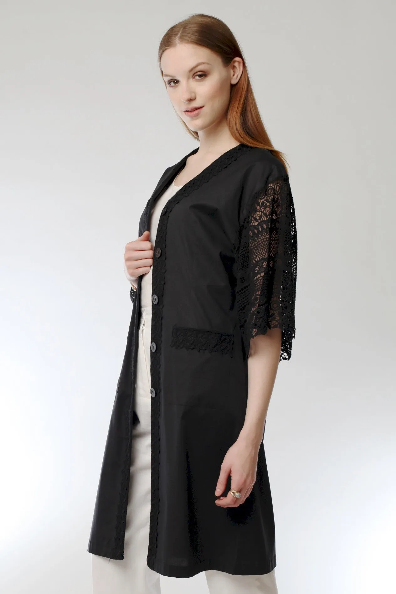 Fashion Lace Kimono 1798
