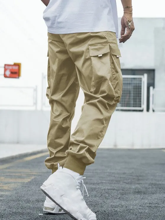 Fleece Mask Hoodie and Cargo Pants