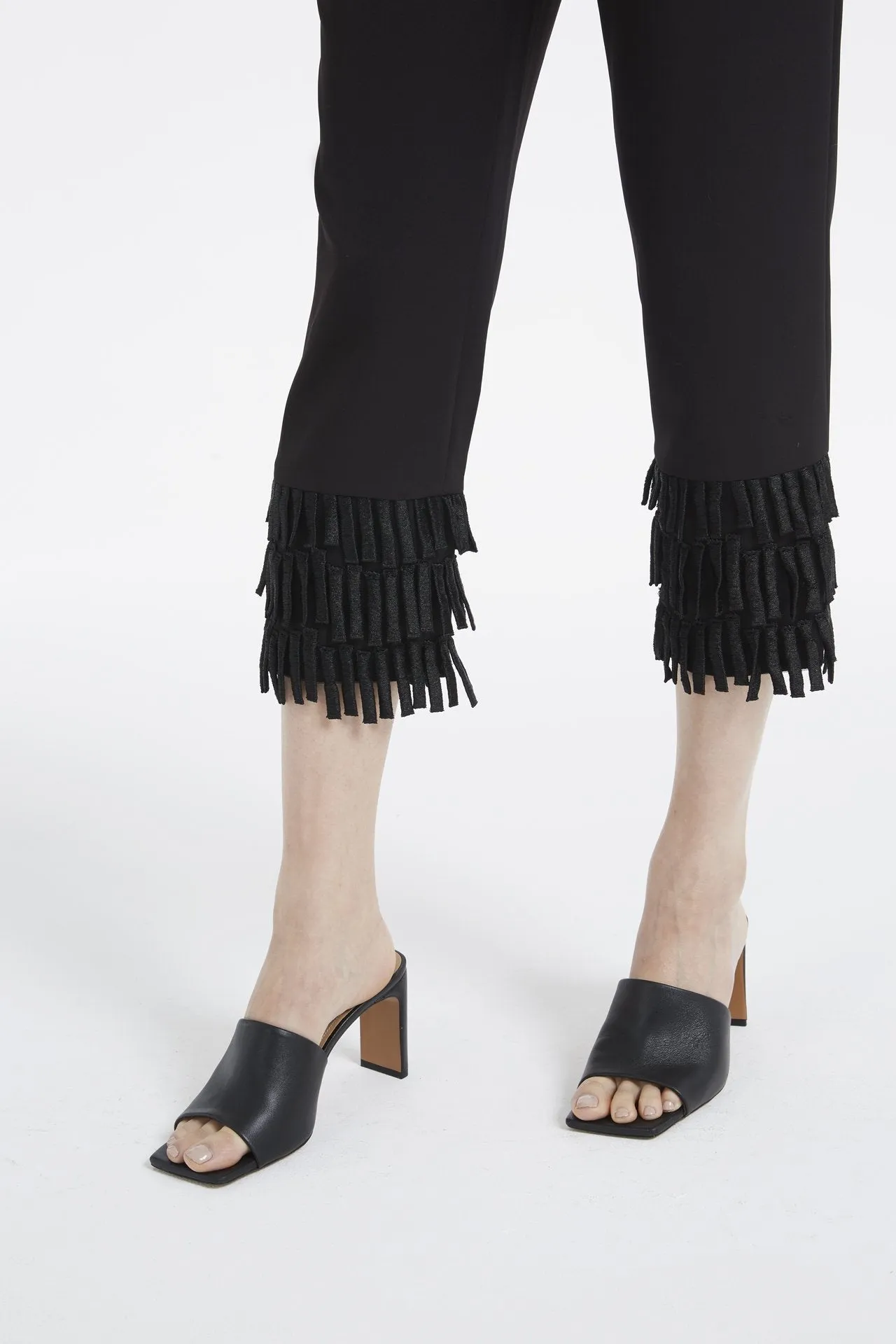 Fringe Embellished Fia Pants