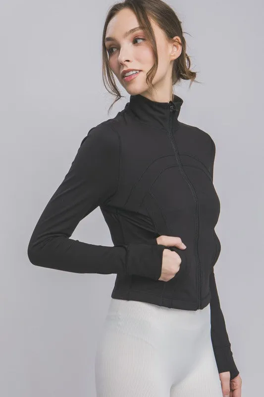 Get Moving Cropped Jacket