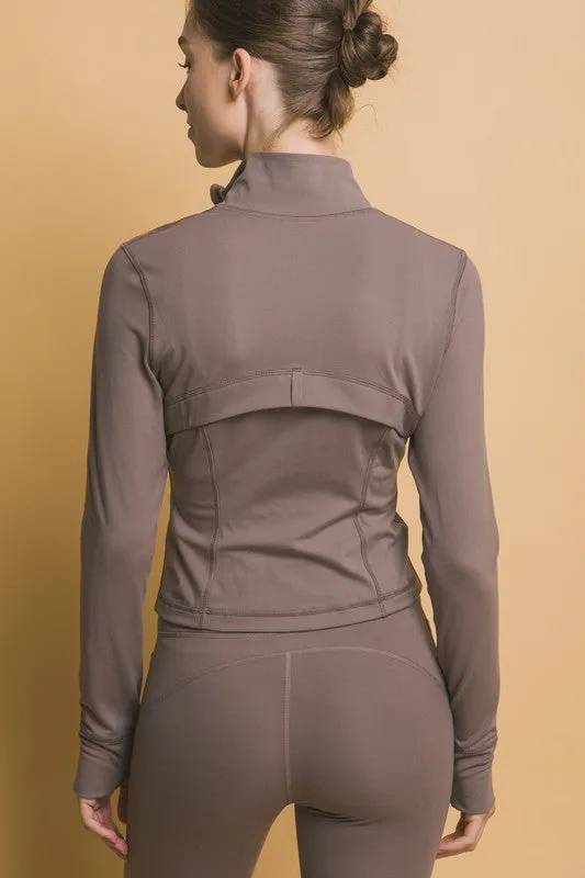 Get Moving Cropped Jacket