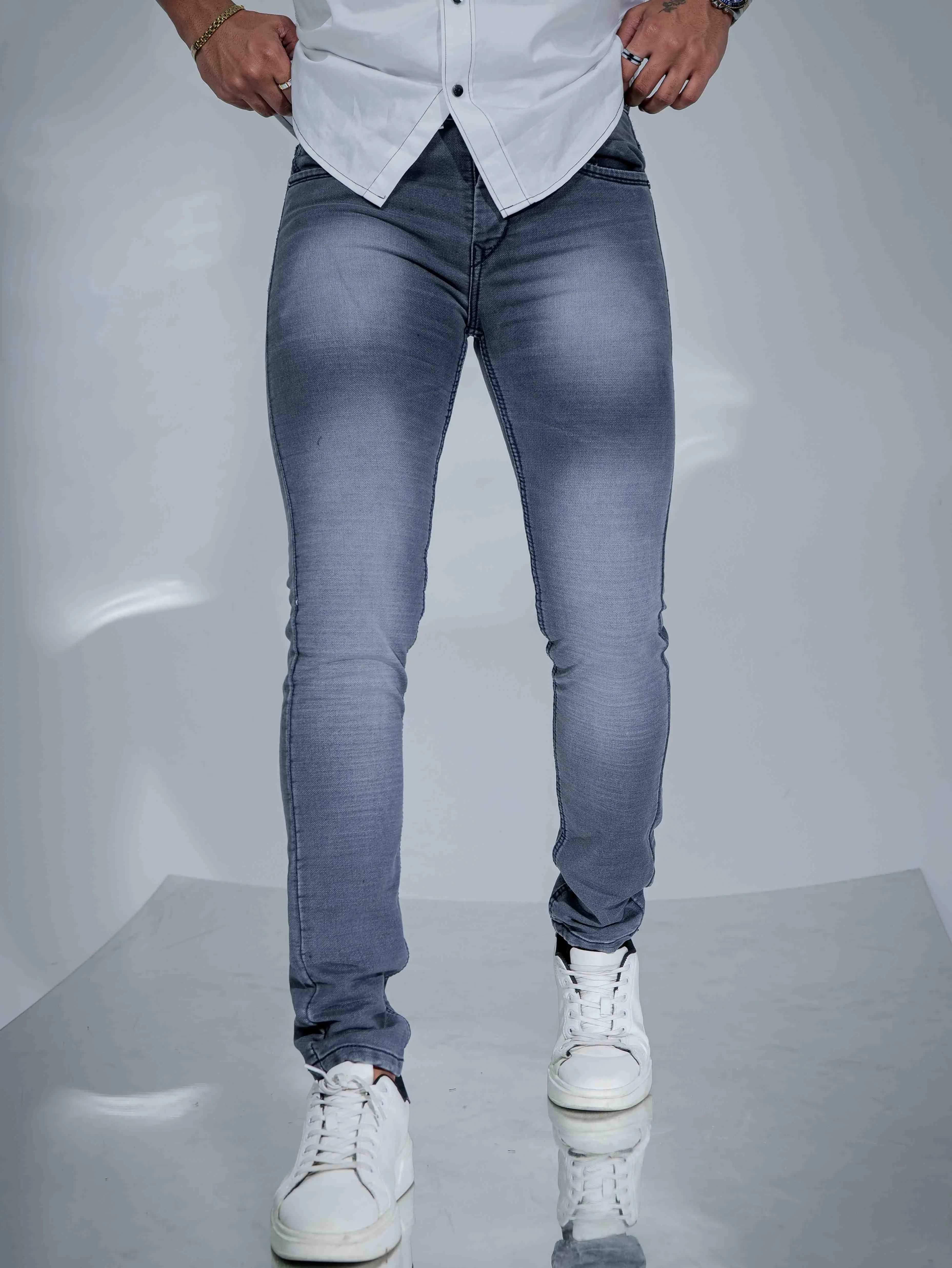 Grey Skinny Jeans