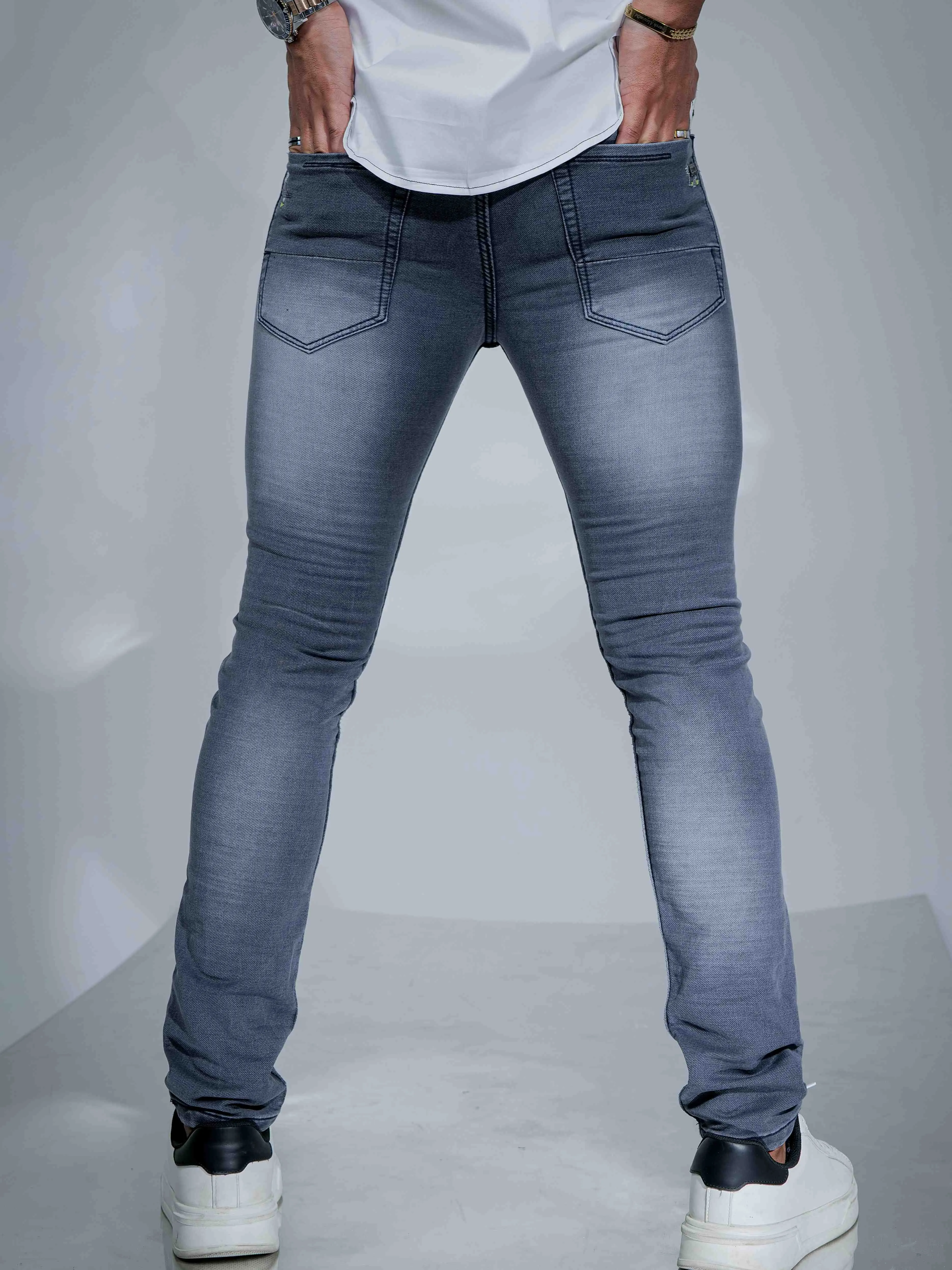 Grey Skinny Jeans