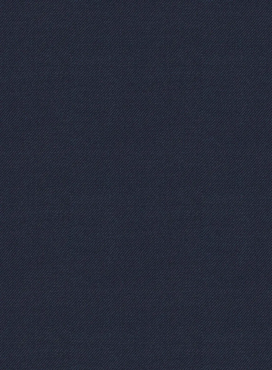 Hardy Minnis Mid Blue Twill Wool Pants