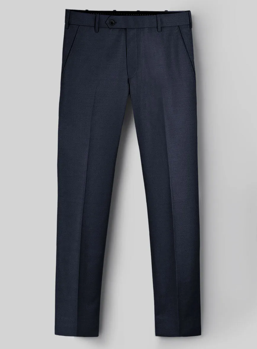 Hardy Minnis Mid Blue Twill Wool Pants