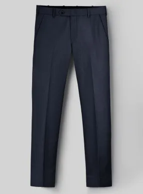 Hardy Minnis Mid Blue Twill Wool Pants