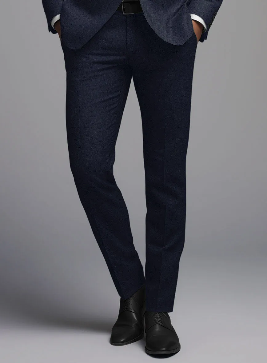 Hardy Minnis Mid Blue Twill Wool Pants