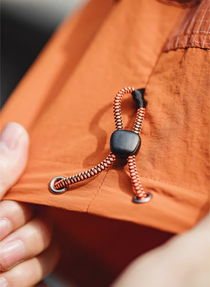 Hare - Orange Nylon summer short