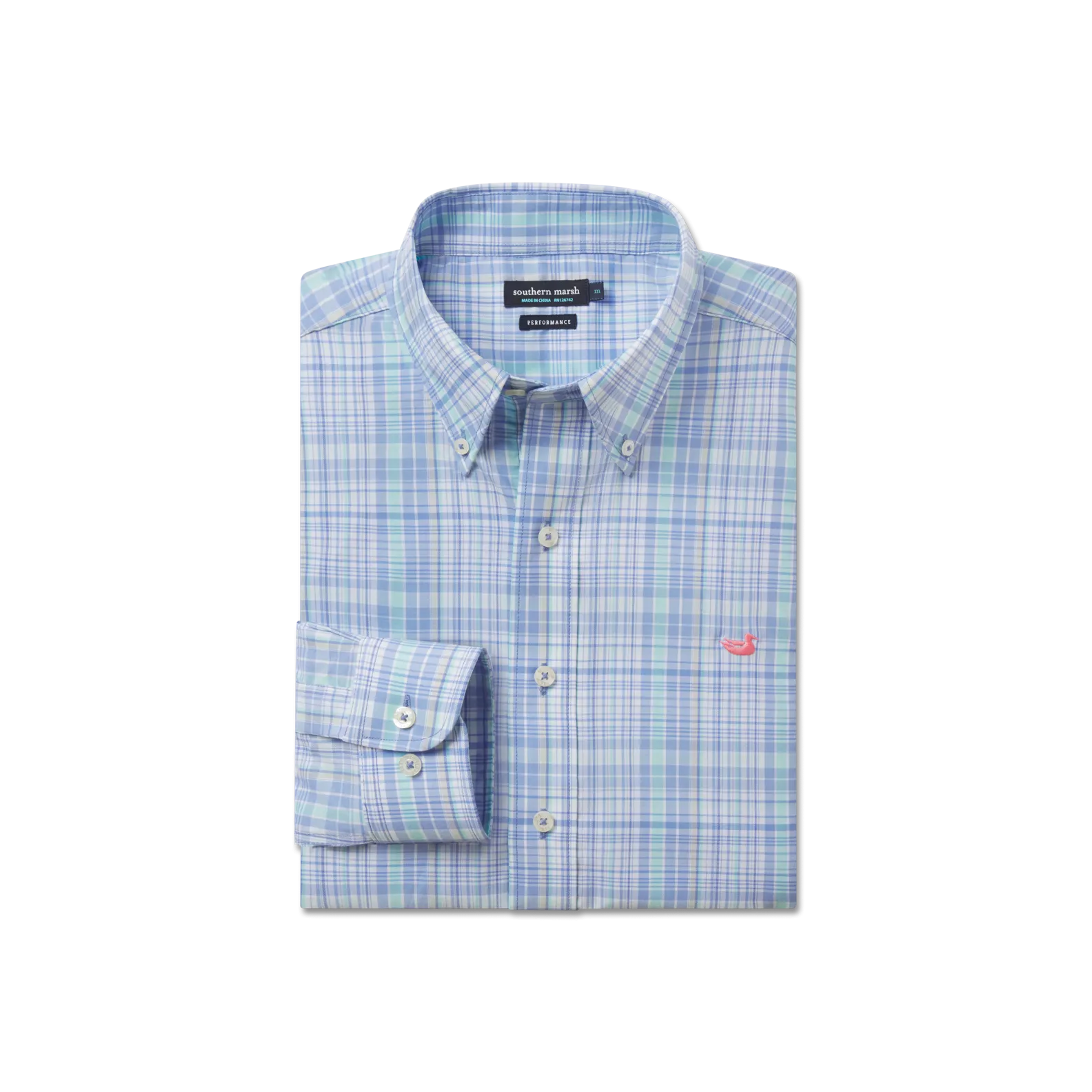 Hays Performance Check Dress Shirt