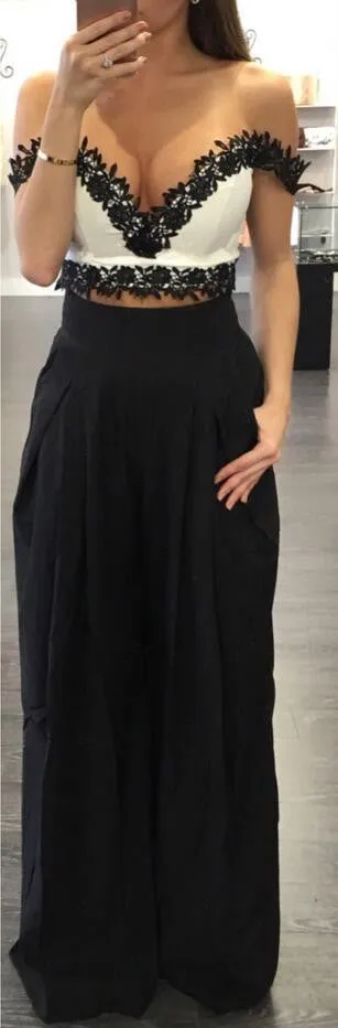 High Waist Draped Design Wide Leg Long Pants