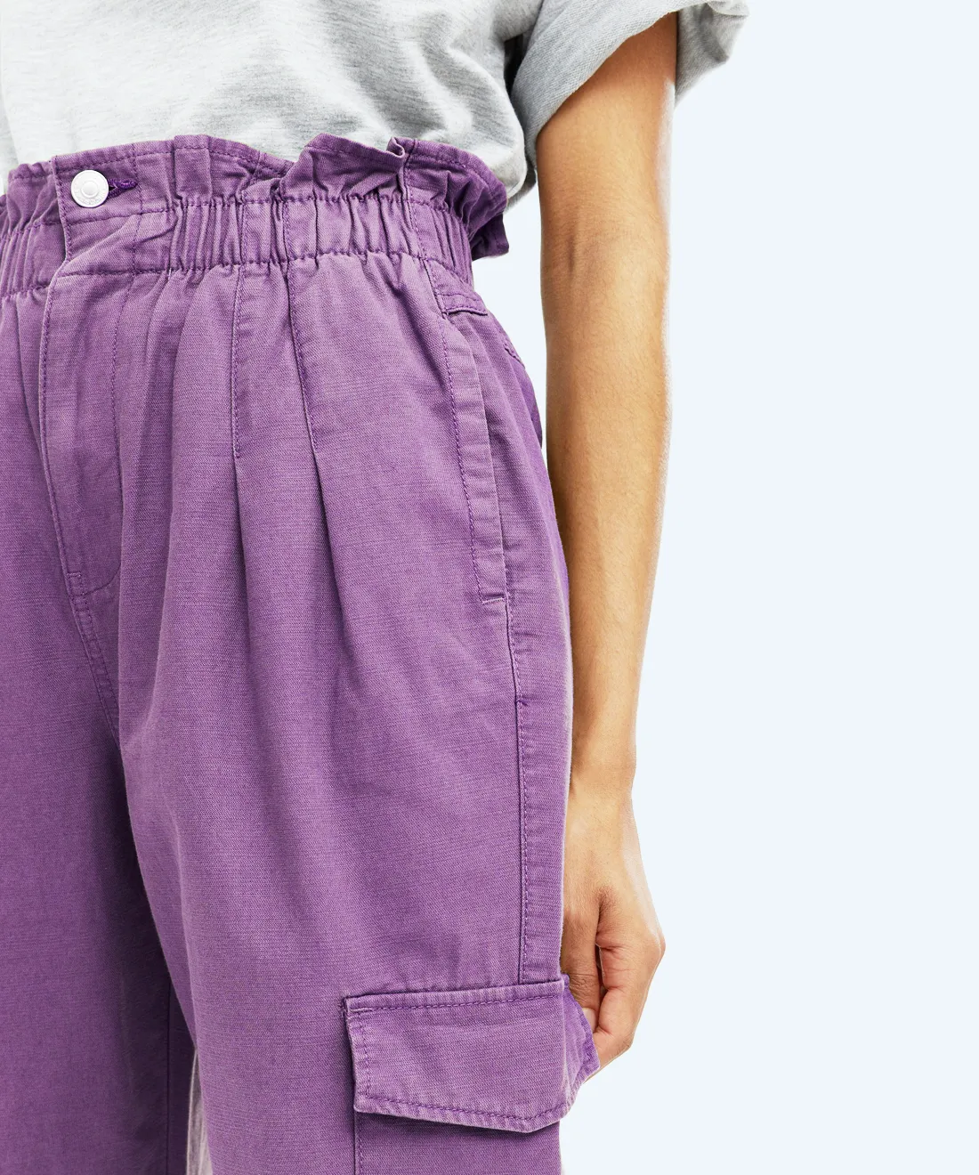 High waist trousers