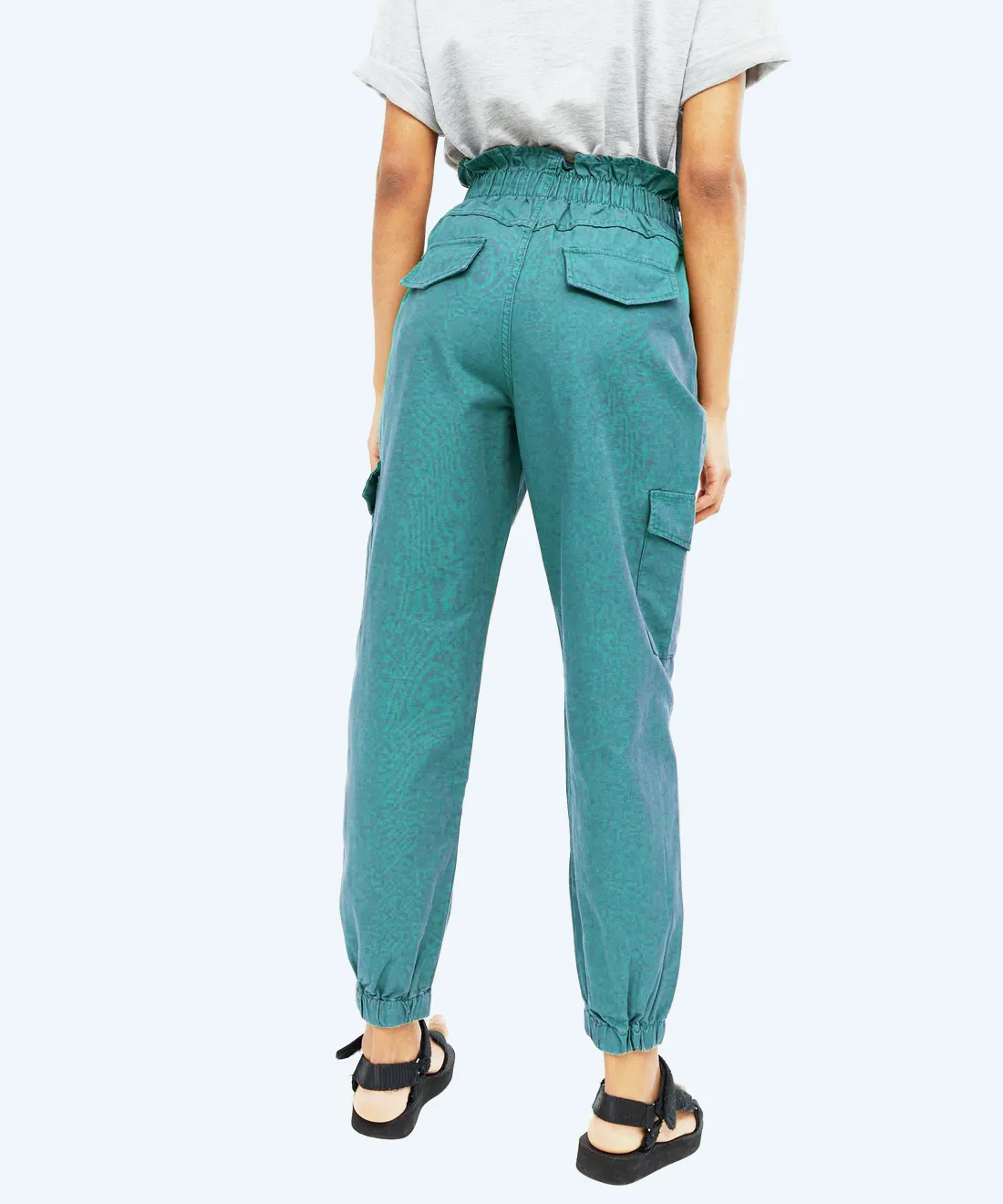 High waist trousers