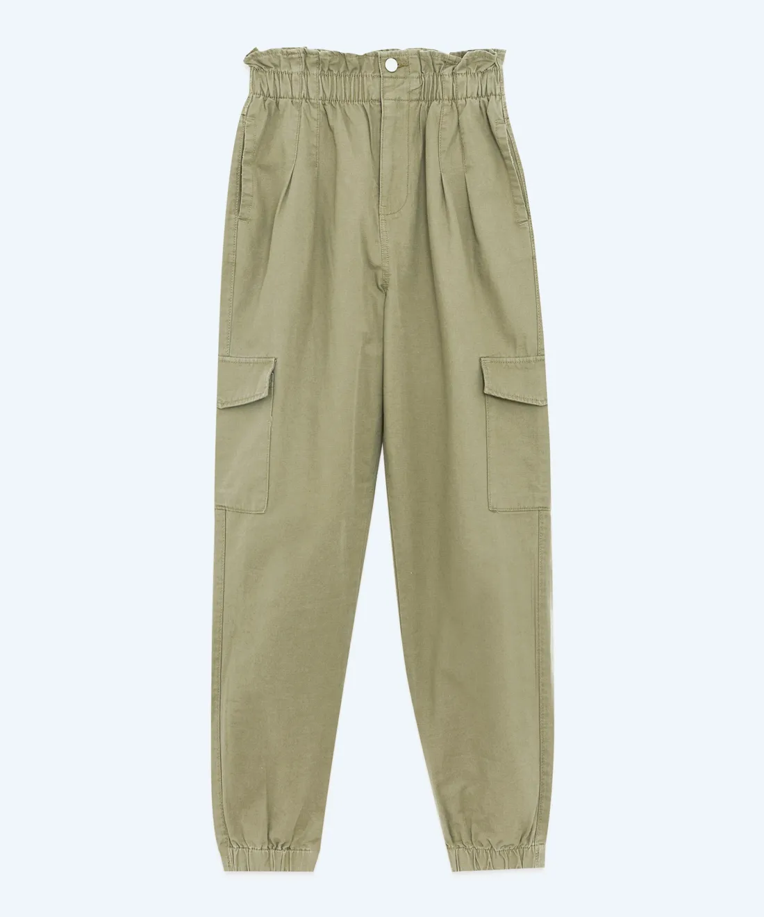 High waist trousers
