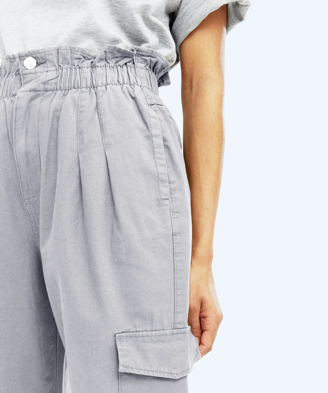 High waist trousers
