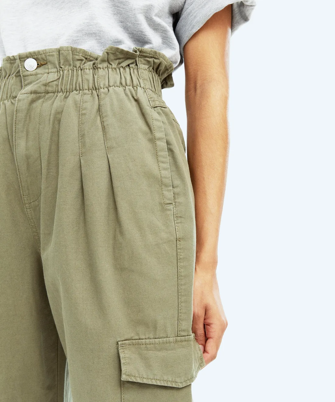 High waist trousers