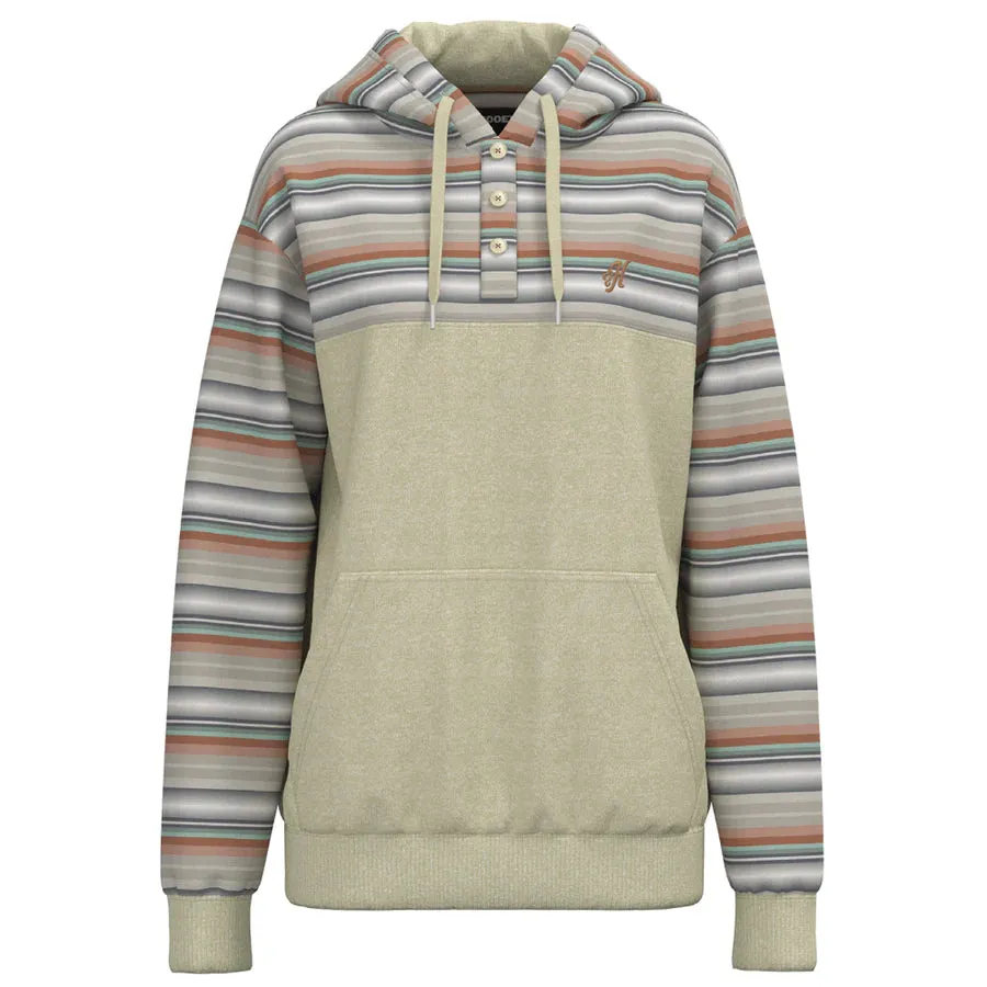 Hooey Jimmey Tan/Serape Hoody