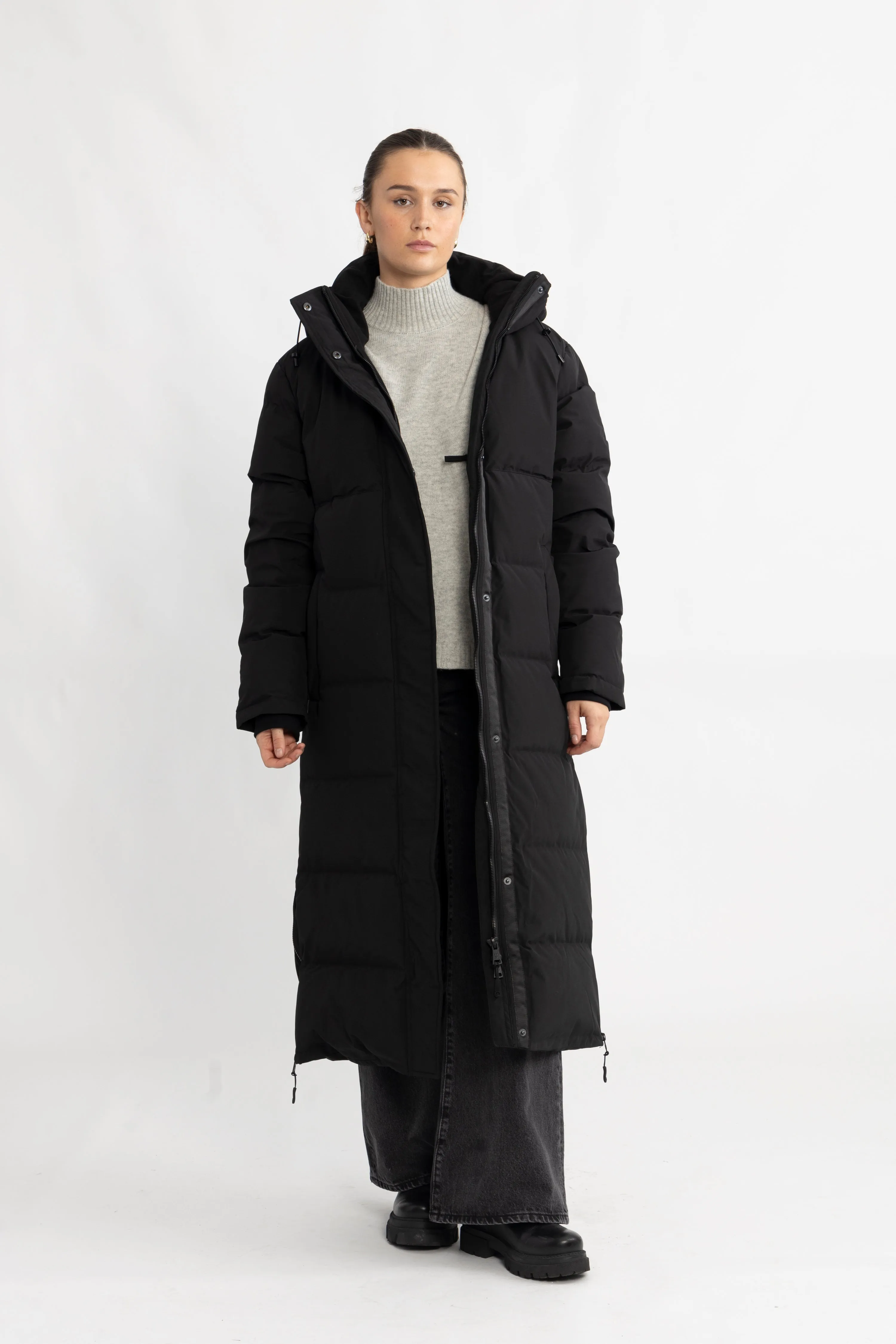 Ida Down Coat - Black