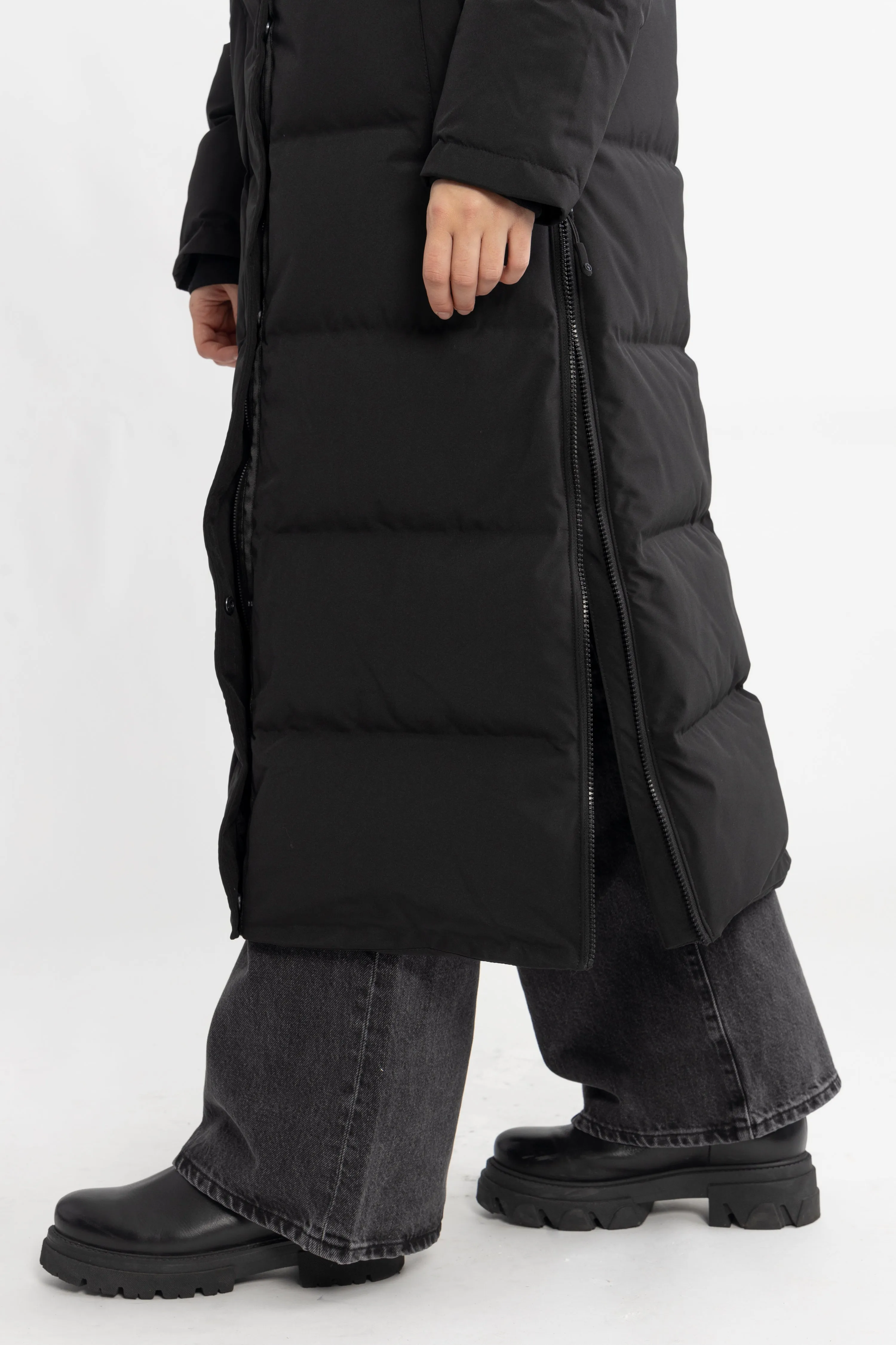 Ida Down Coat - Black