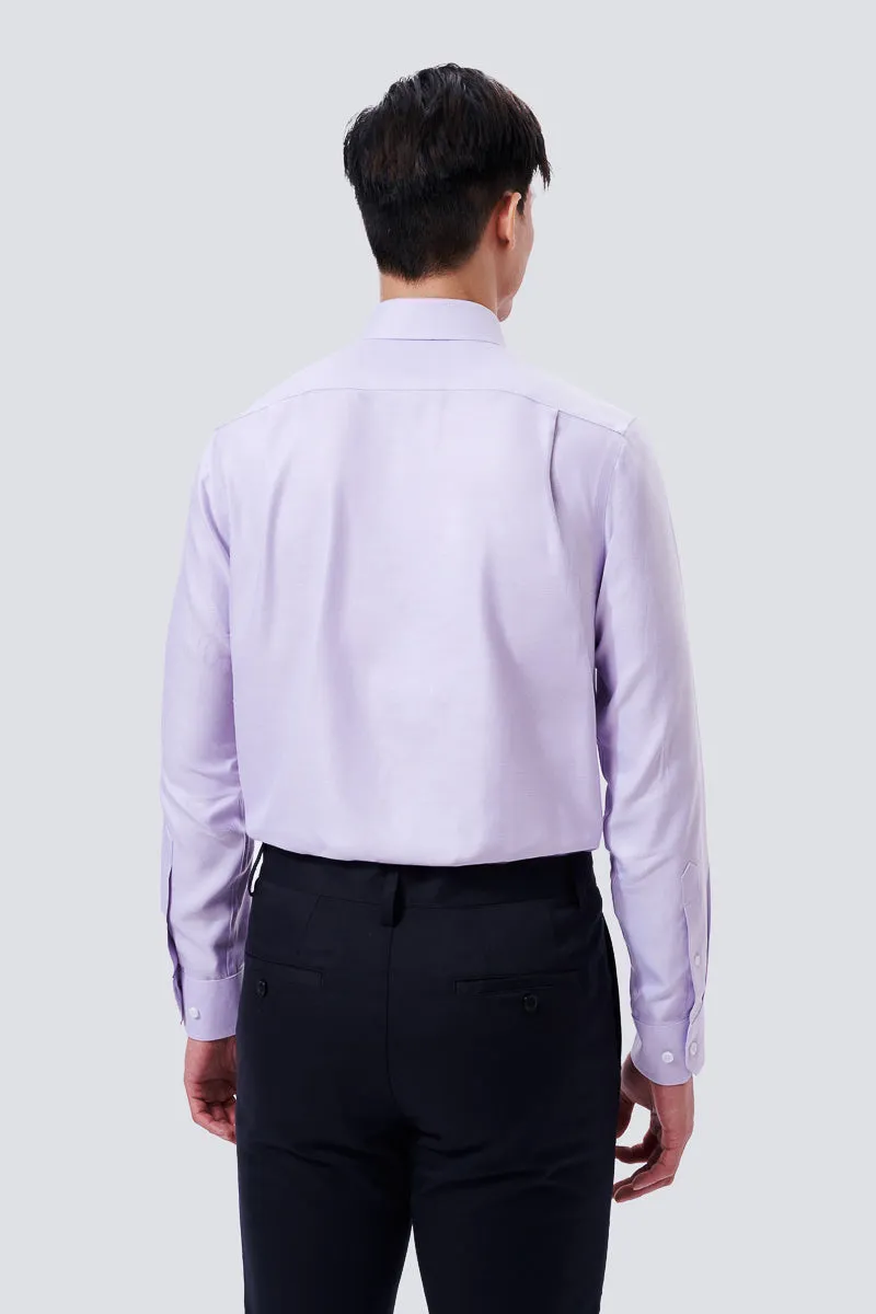 InstantCool Dobby Dress Shirt | Purple 24572N
